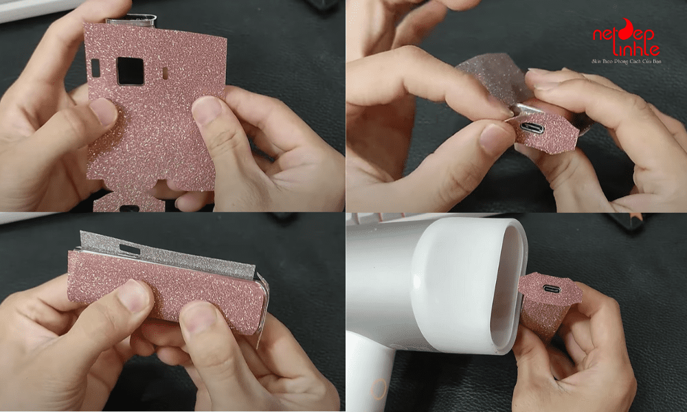 Hướng dẫn các bước dán skin Vape Pod tại nhà đơn giản, tránh để lại bọt khí 