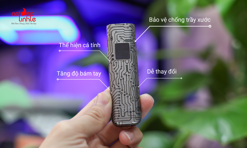 Những ưu điểm nổi bật khi dán skin Vape Pod 