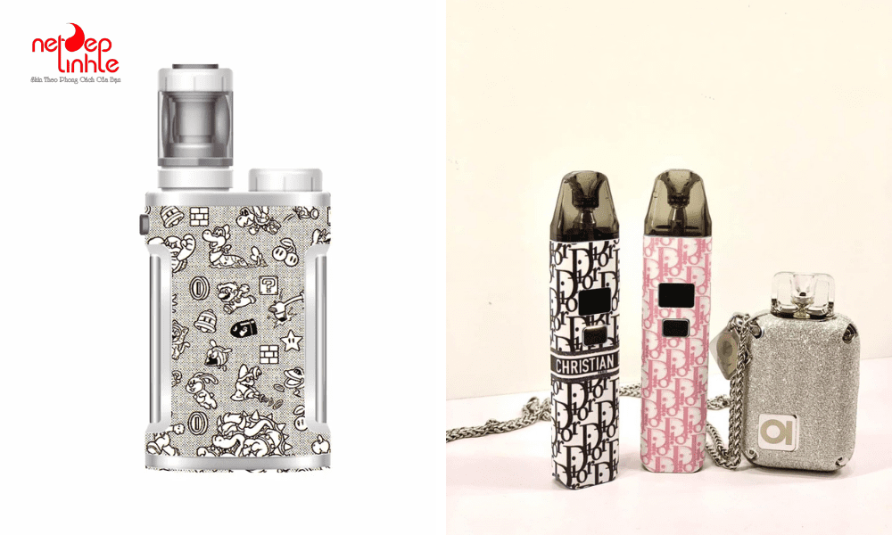 Cần lựa chọn địa điểm uy tín, sử dụng miếng dán skin Vape Pod chất lượng 