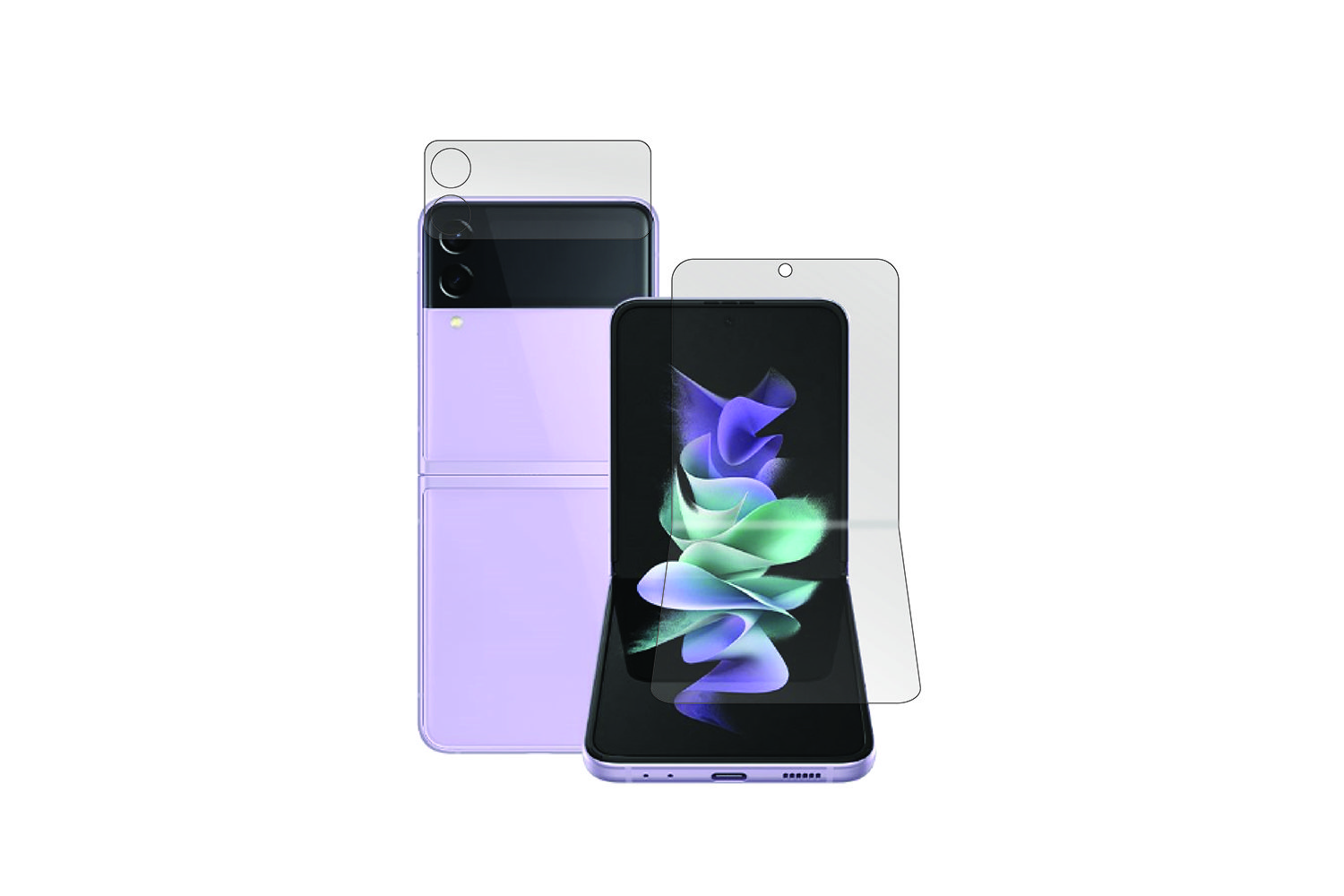 Miếng dán màn hình Samsung Galaxy Z Flip 3