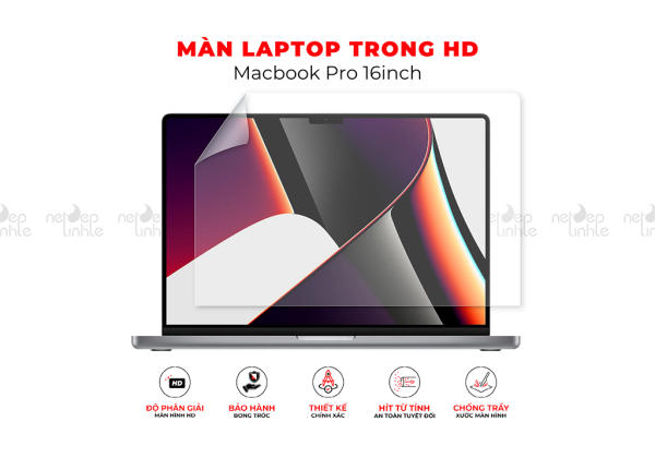 dán màn hình Macbook Pro 16 inch 2019