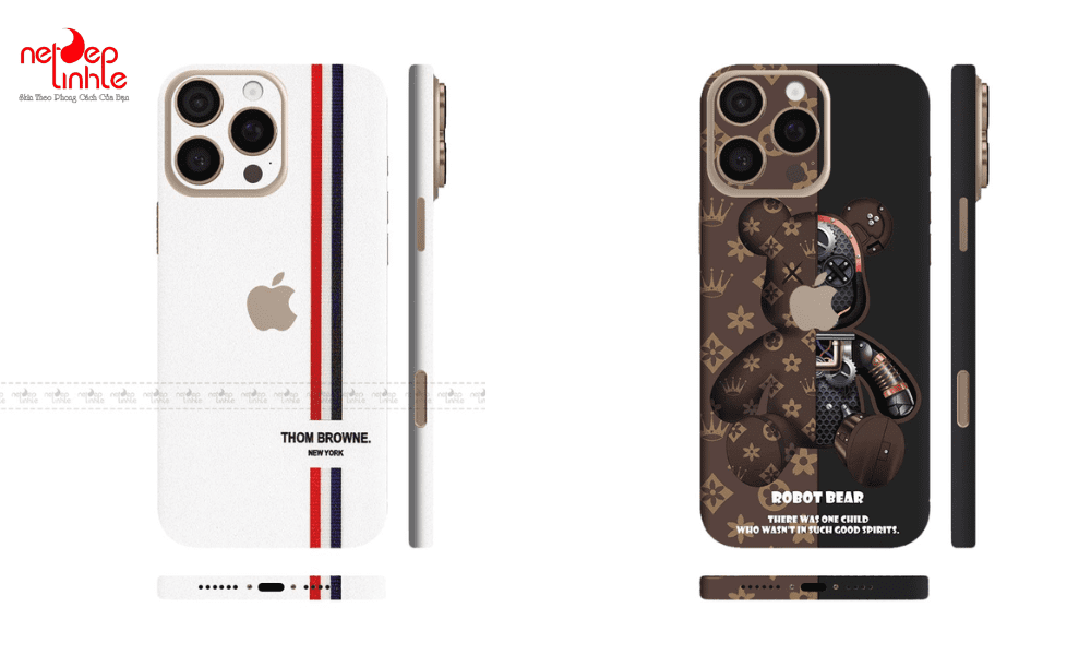 mẫu skin iPhone 16 dòng Pro thiết kế theo yêu cầu