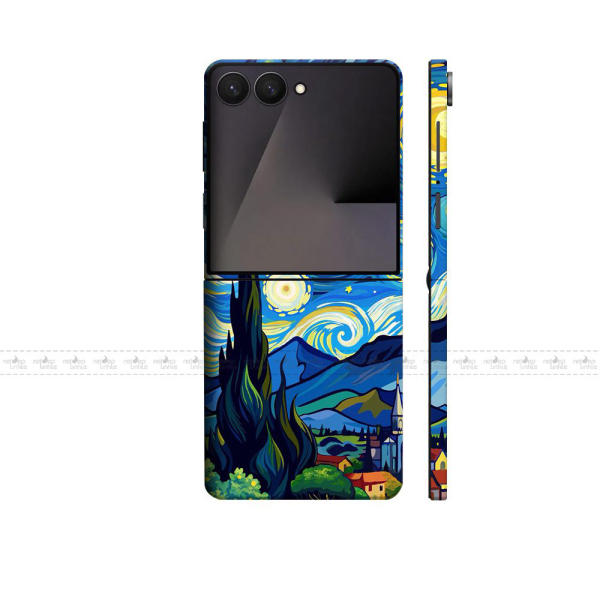 Samsung Galaxy Z Flip 7 skin với mẫu dán cho phần thân máy Galaxy Z Flip7