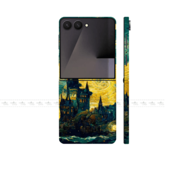 Samsung Galaxy Z Flip 7 skin với mẫu dán cho phần thân máy Galaxy Z Flip7