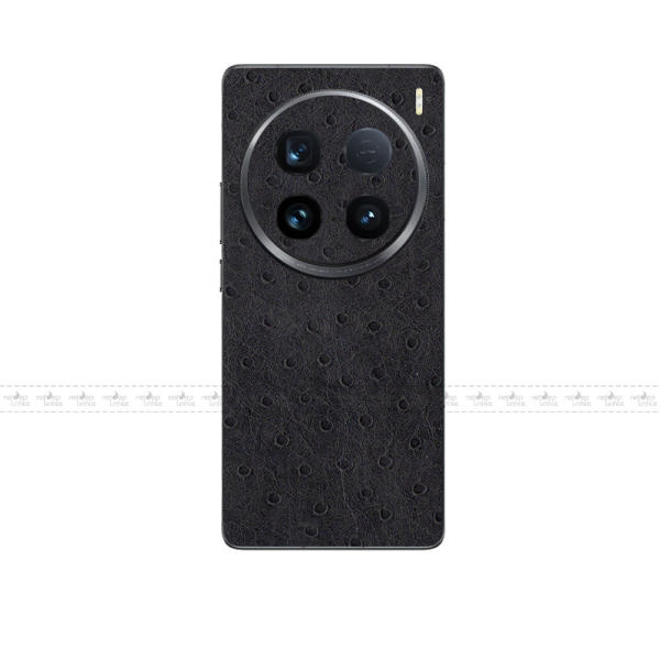 Mẫu miếng dán da điện thoại Vivo X100 Series vân đà điểu