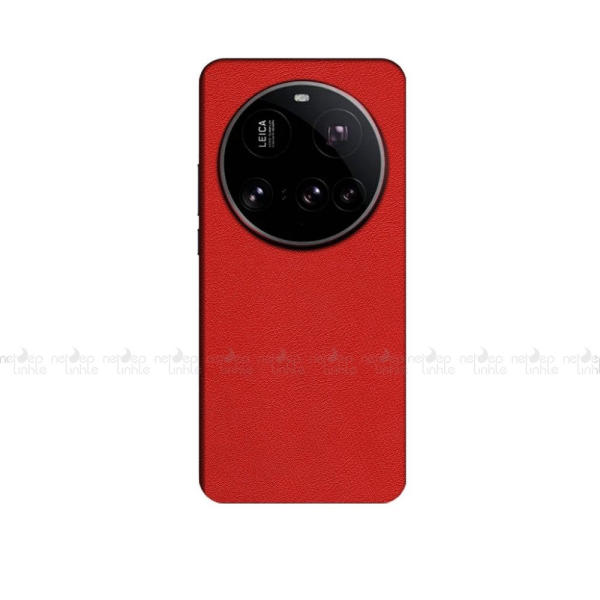 Mẫu dán da Xiaomi 15 Series màu đỏ