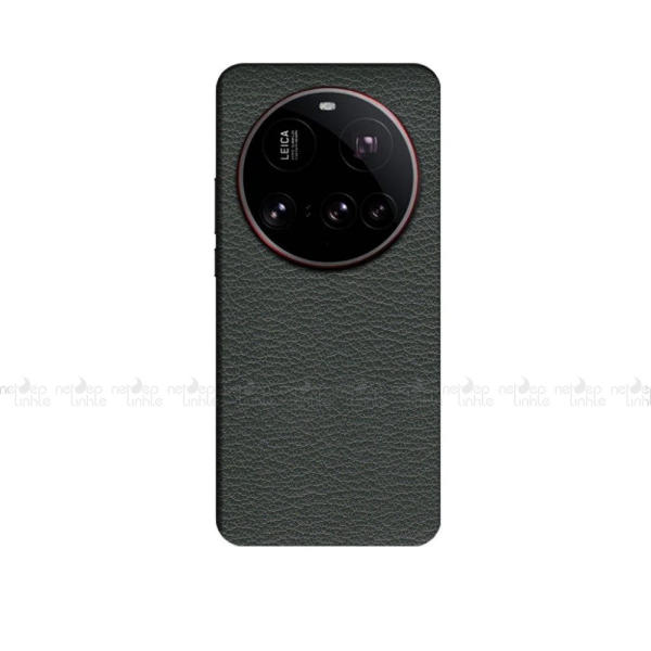 Mẫu dán da Xiaomi 15 Series màu xanh rêu